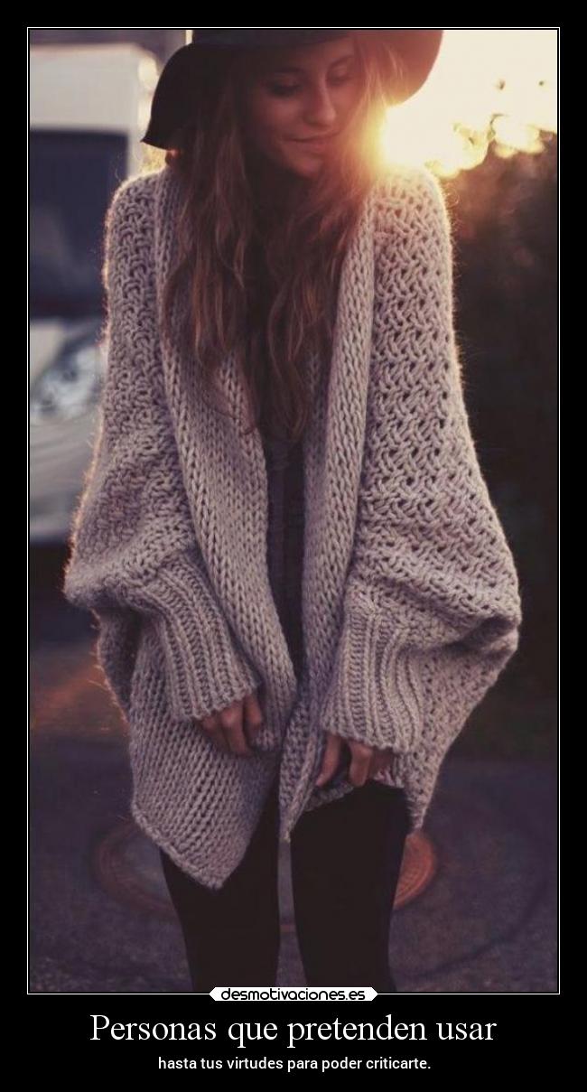 Personas que pretenden usar -