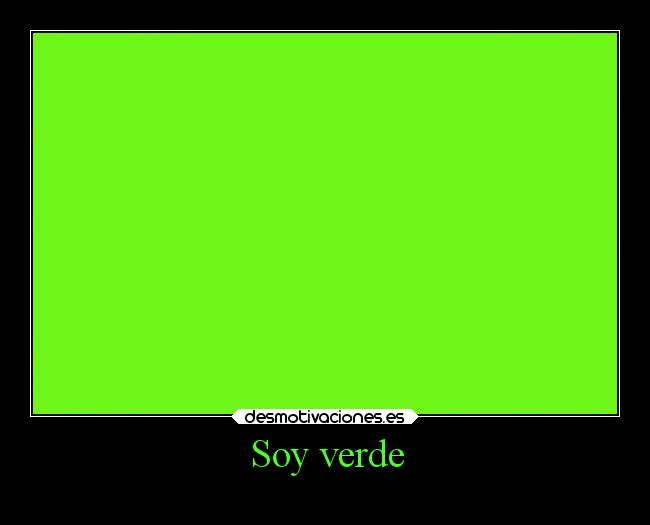 Soy verde - 