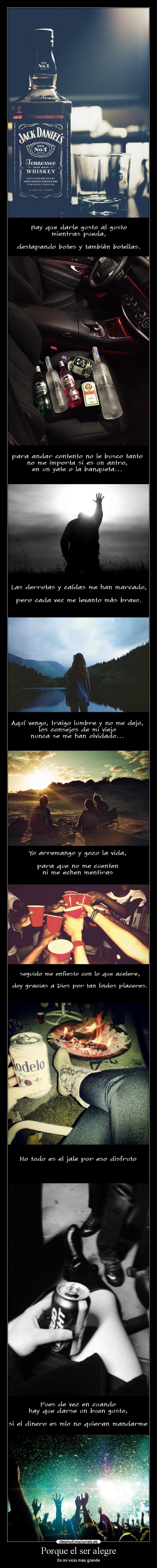 Porque el ser alegre - 