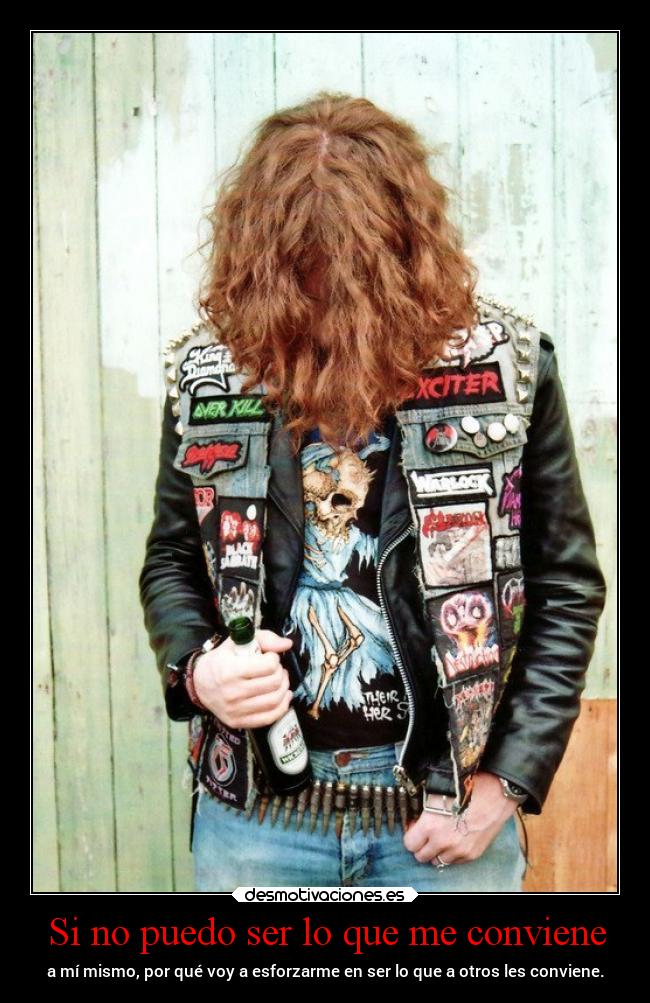 Si no puedo ser lo que me conviene - 