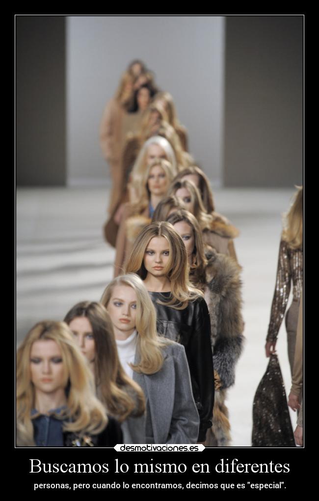 Buscamos lo mismo en diferentes - 