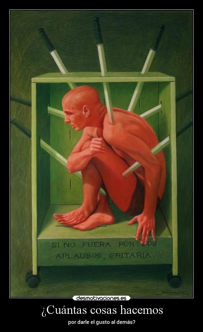 ¿Cuántas cosas hacemos -