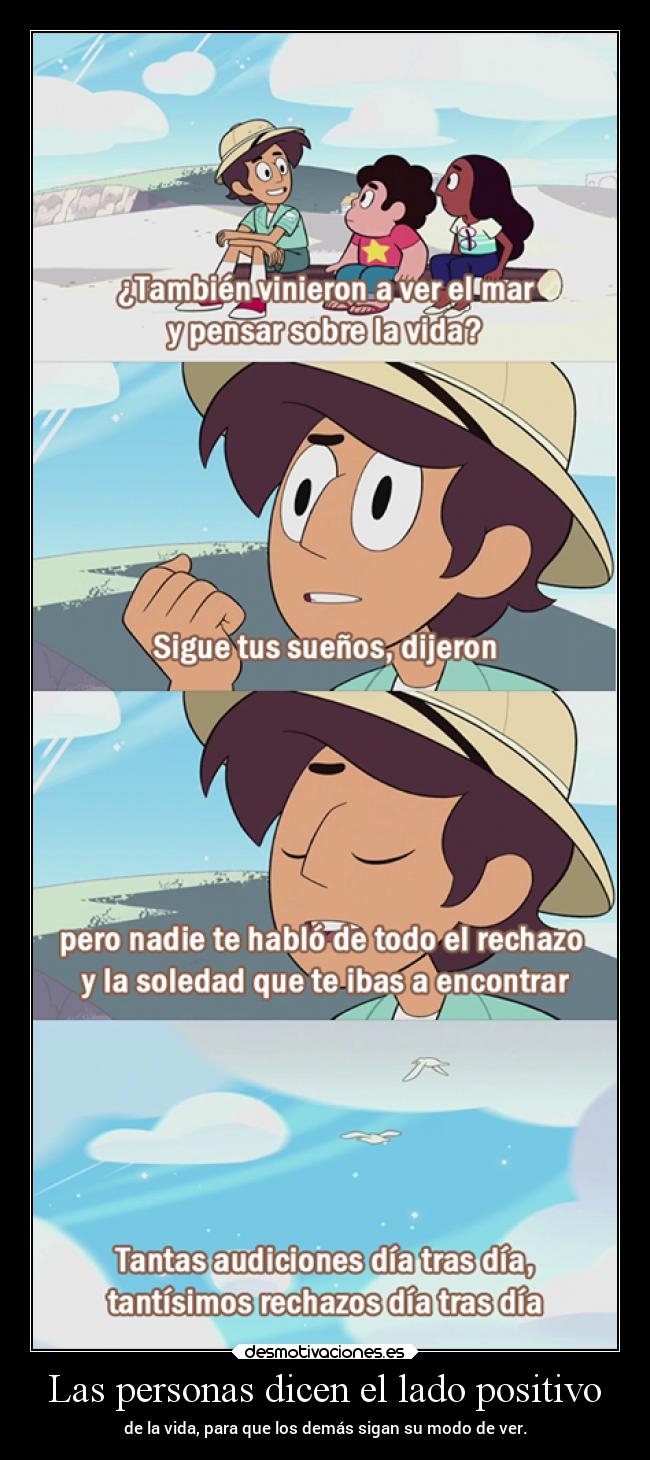carteles dolor vida problemas steven universe jamie laurasimpson11 desmotivaciones