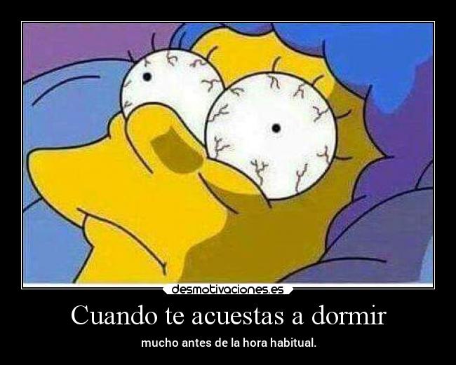 Cuando te acuestas a dormir - 