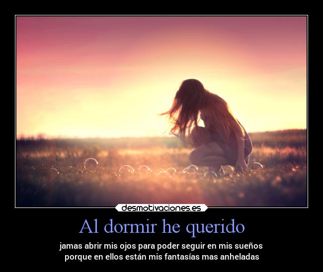 carteles dormir dormir fantasias anhelos desmotivaciones