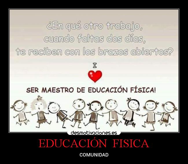 EDUCACIÓN FISICA - COMUNIDAD