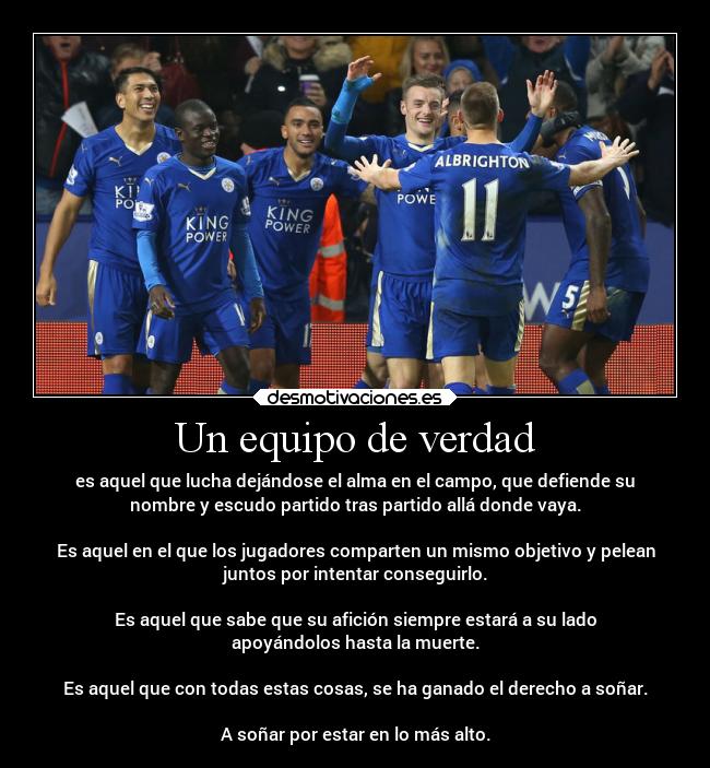 carteles futbol premier league leicester desmotivaciones
