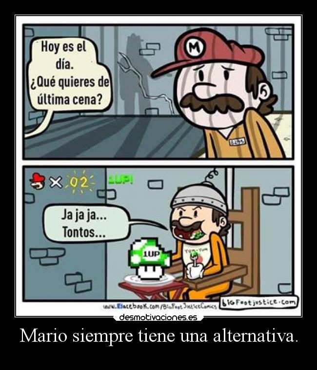 carteles graciosas humor mario comic alternativa rilacs desmotivaciones