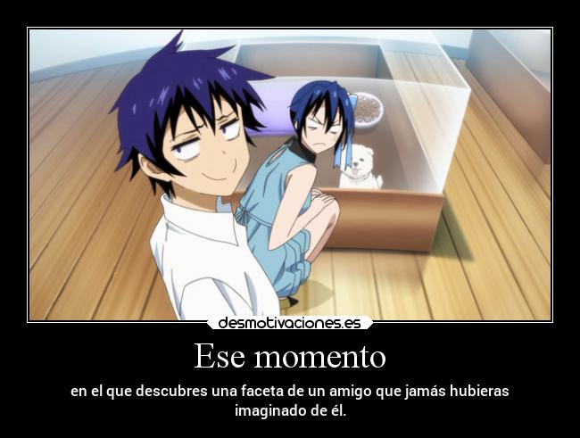 carteles humor anime ichijou raku seishiro tsugumi nisekoi facetr desmotivaciones