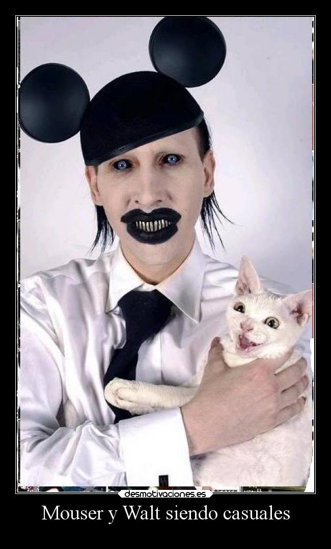 Mouser y Walt siendo casuales -