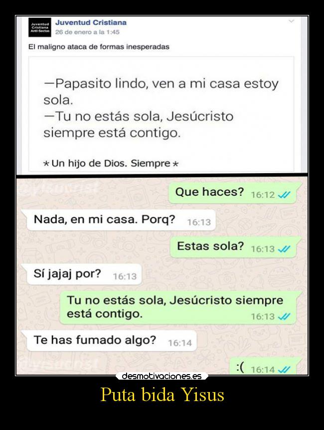 Puta bida Yisus - 