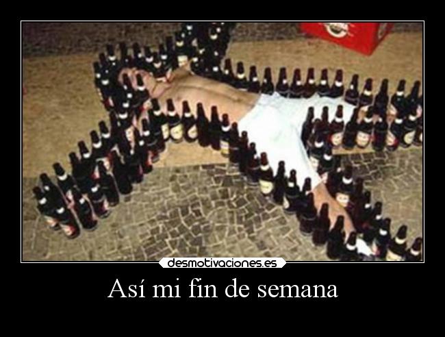 Así mi fin de semana -