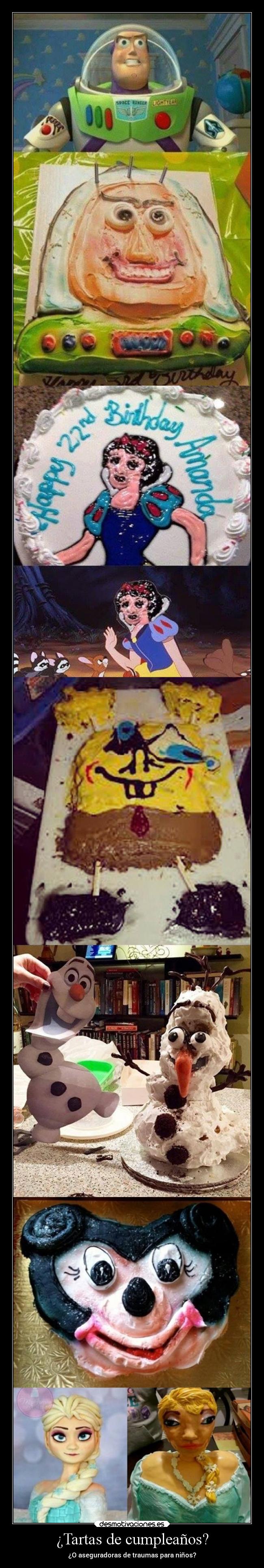 ¿Tartas de cumpleaños? - 