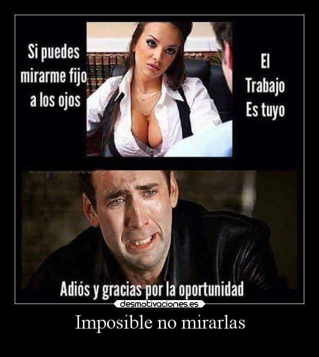 carteles imposible tetas desmotivaciones