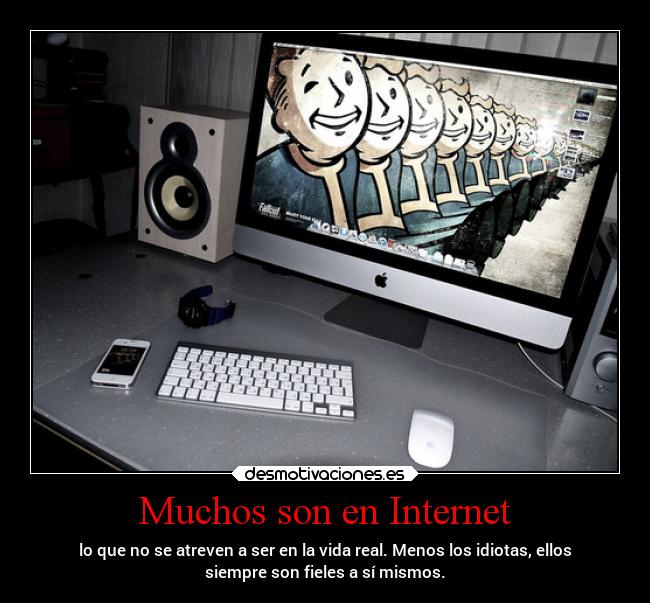 Muchos son en Internet - 