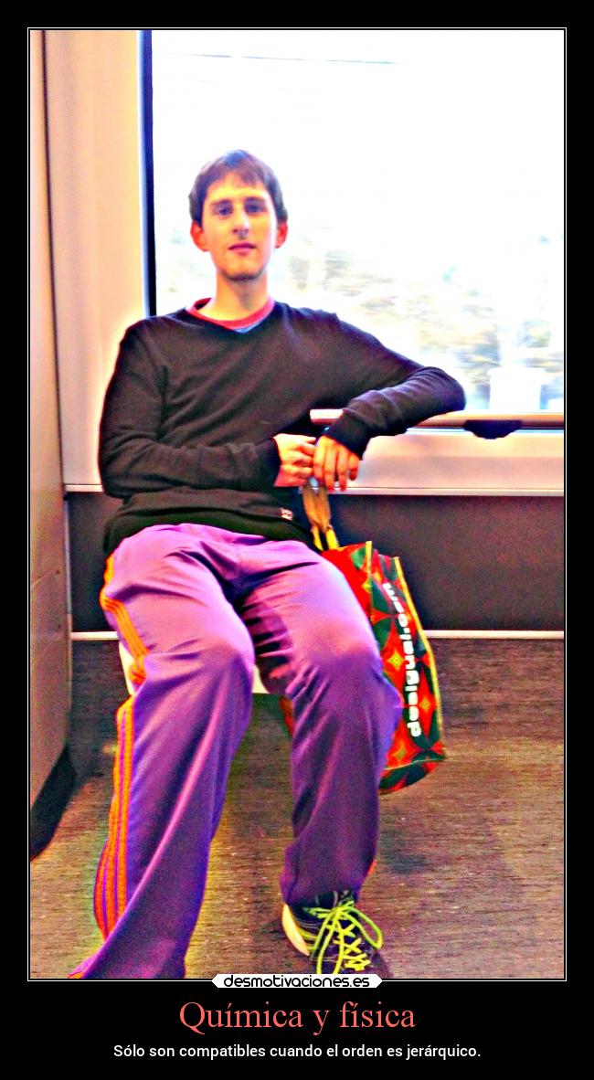 Química y física - Sólo son compatibles cuando el orden es jerárquico.