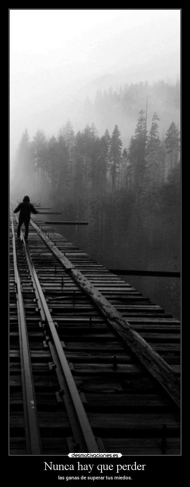 Nunca hay que perder - 