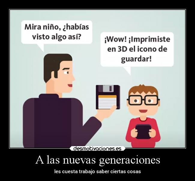 A las nuevas generaciones - 