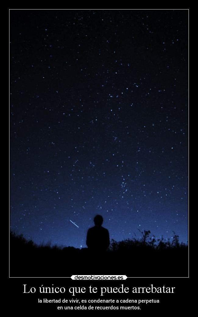 Lo único que te puede arrebatar - 