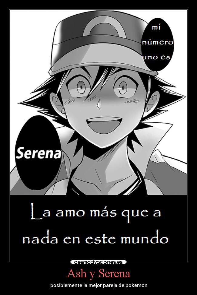 Ash y Serena -