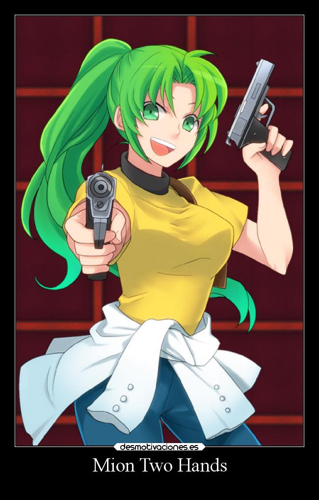 carteles risa sonozaki revy black lagoon higurashi parodia desmotivaciones