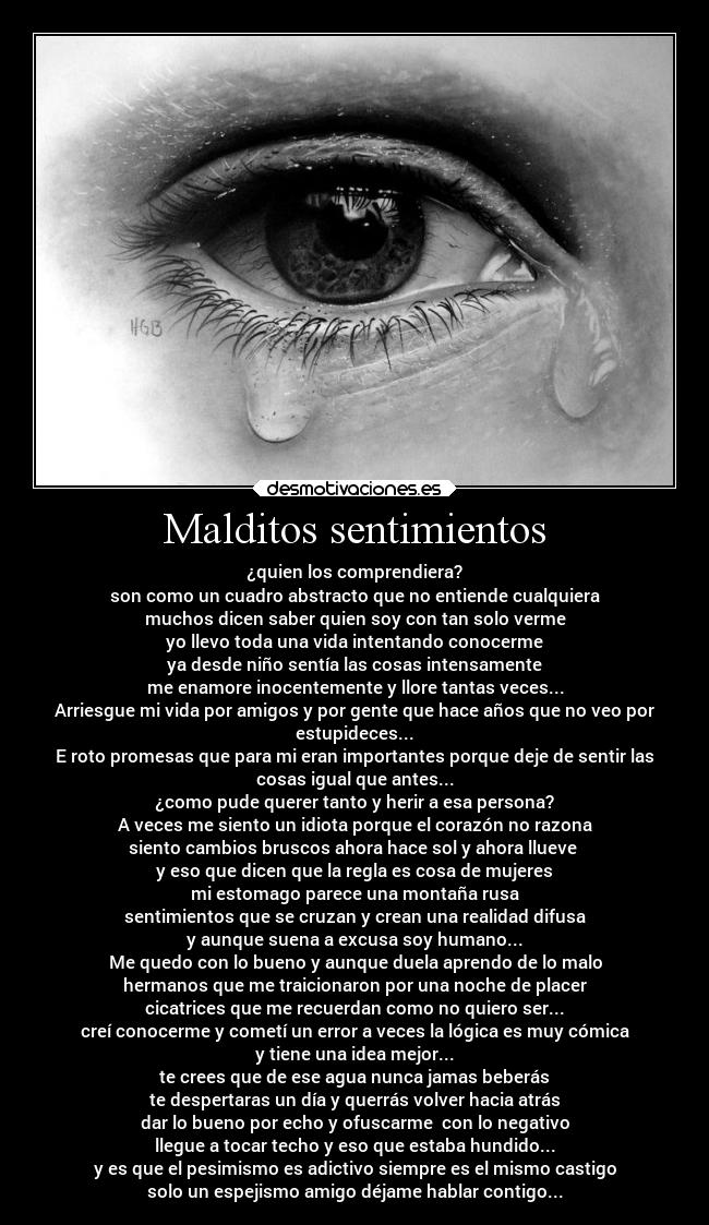 Malditos sentimientos - 