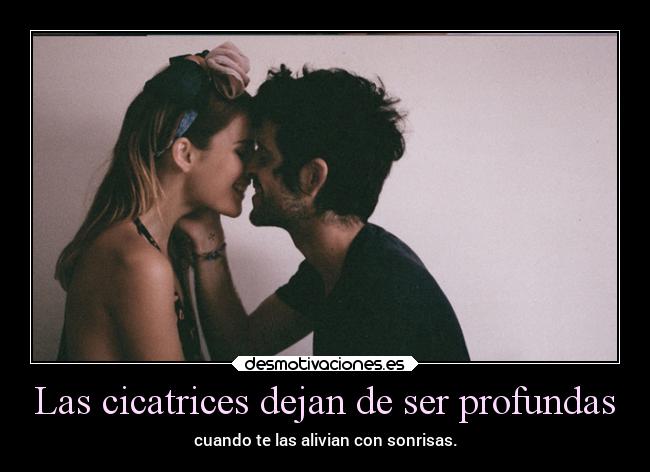 Las cicatrices dejan de ser profundas -