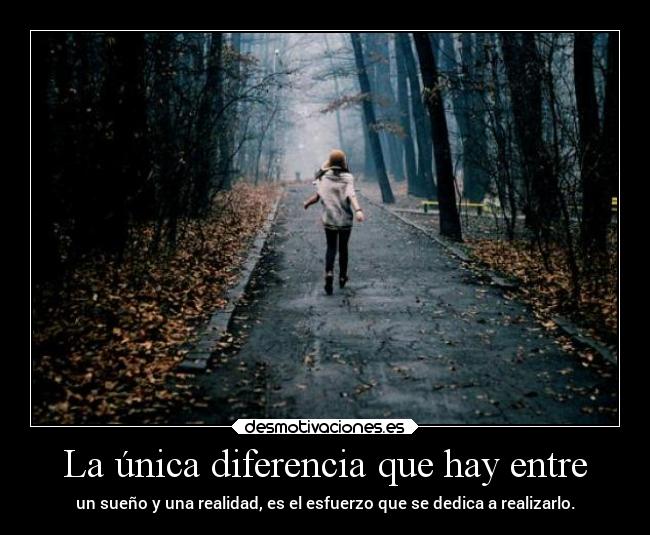 La única diferencia que hay entre - 