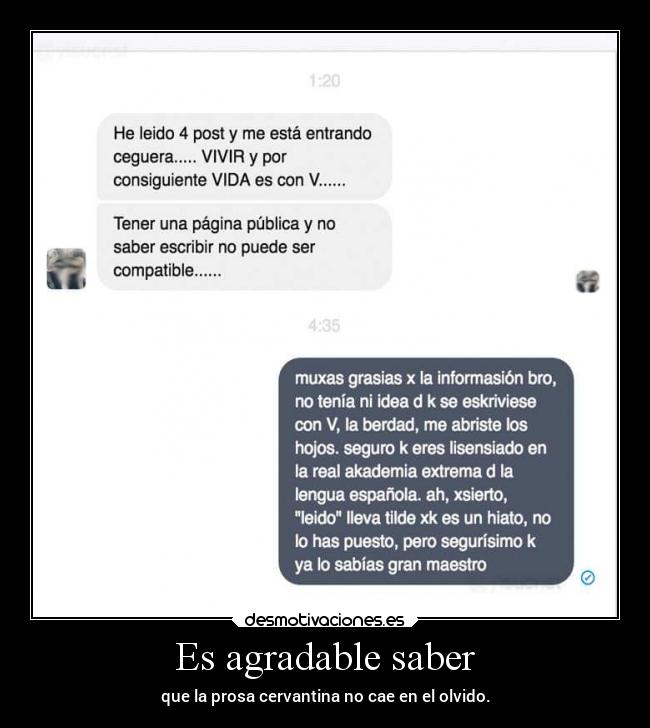 carteles vida elchicodeayer lengua rae cervantes desmotivaciones