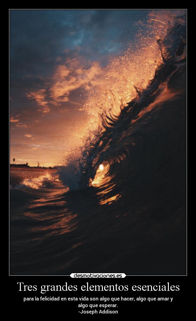 Tres grandes elementos esenciales - 