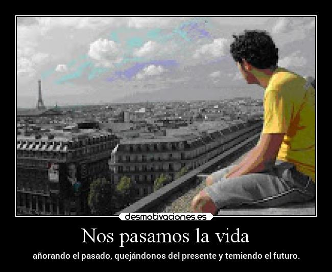 Nos pasamos la vida - 