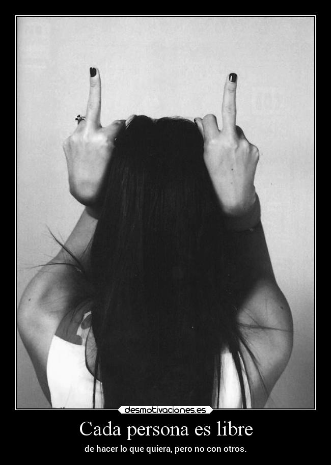Cada persona es libre - 