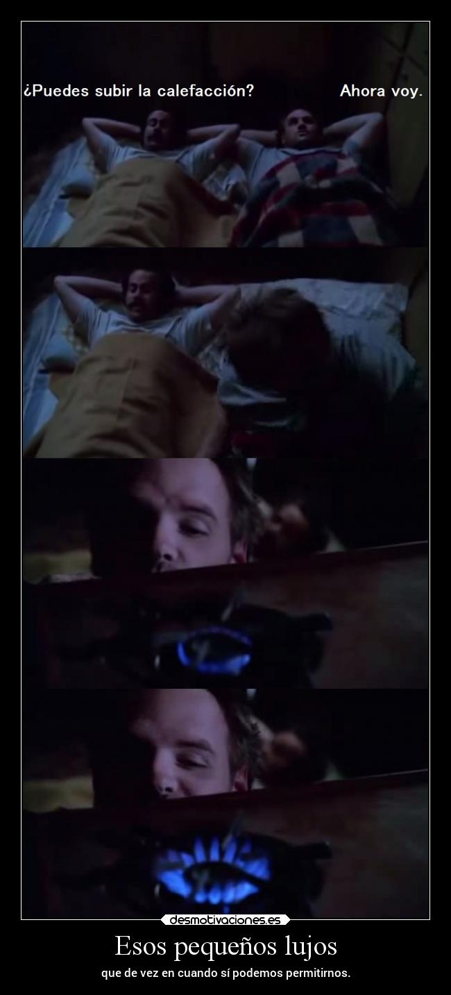 Esos pequeños lujos -