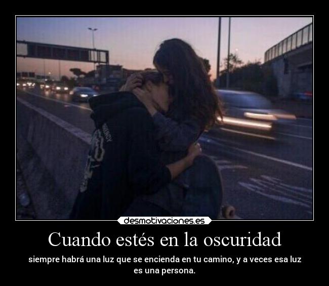 Cuando estés en la oscuridad -