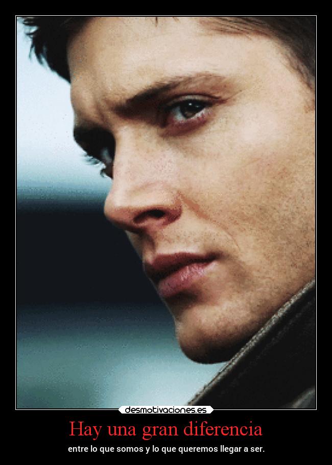 Hay una gran diferencia - 