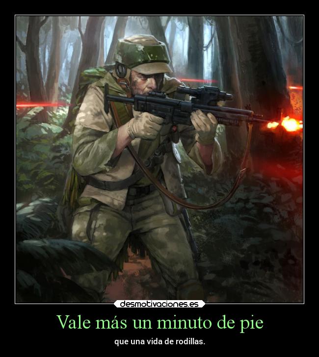 Vale más un minuto de pie - 