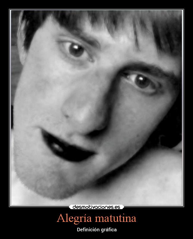 Alegría matutina - Definición gráfica
