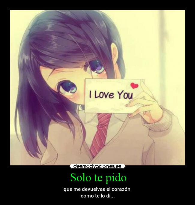 Solo te pido - 