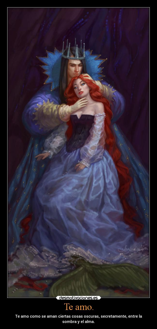 Te amo. -