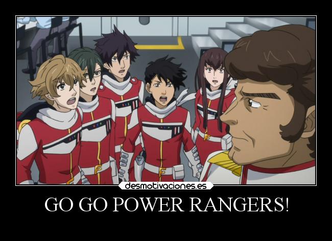 carteles alma power rangers samurai flamenco desmotivaciones