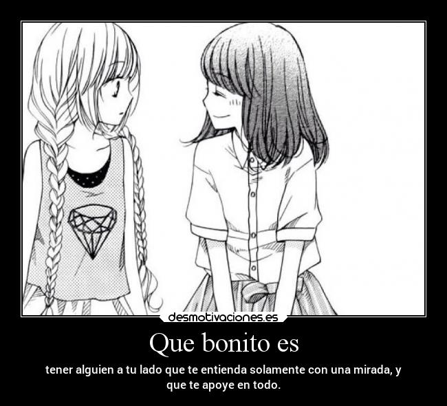 carteles amigos frases anime desmotivaciones