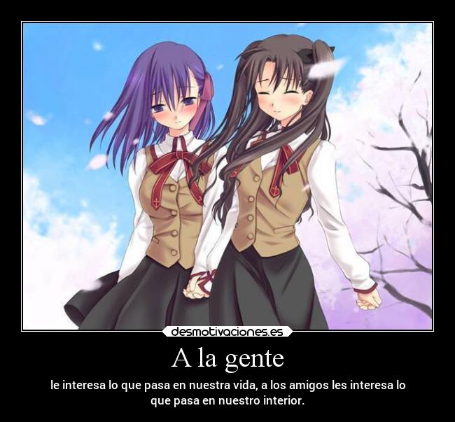 carteles amigos frases anime desmotivaciones