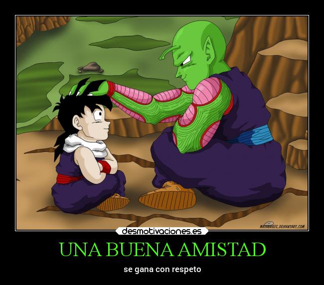 UNA BUENA AMISTAD - se gana con respeto