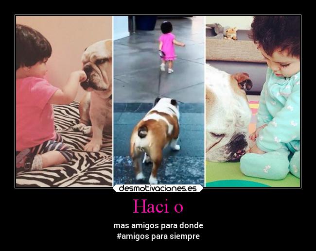 Haci o - mas amigos para donde
#amigos para siempre