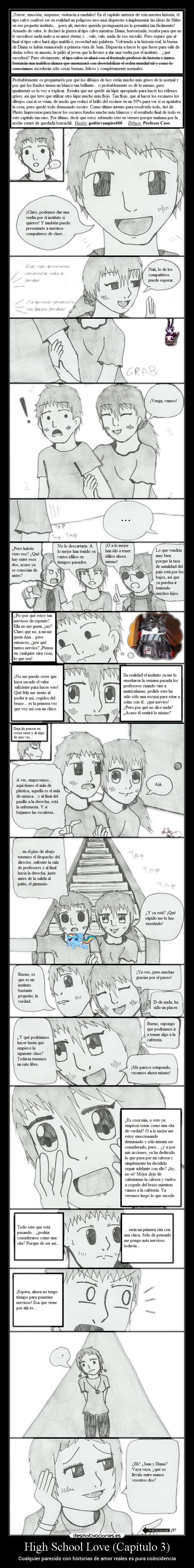 High School Love (Capítulo 3) - Cualquier parecido con historias de amor reales es pura coincidencia