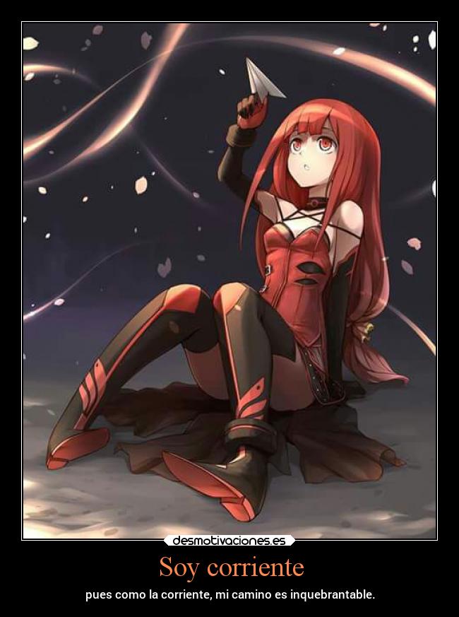 carteles anime elsword crimsonavenger corriente logic desmotivaciones