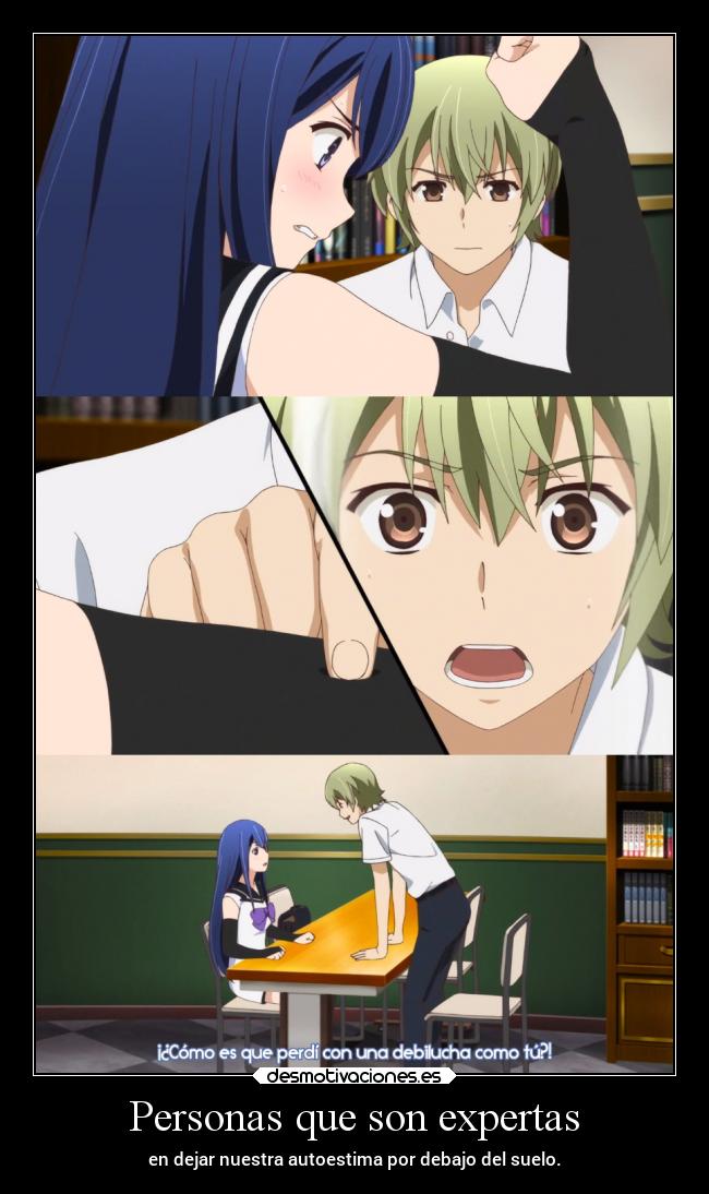 Personas que son expertas - 