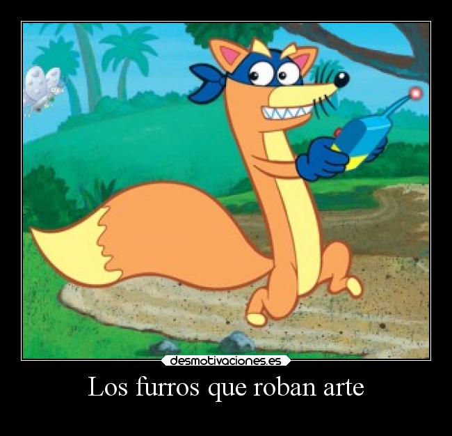 Los furros que roban arte - 