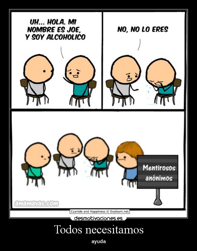 carteles ayuda desmotivaciones