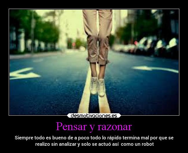 carteles caracter vida motivaciones desmotivaciones